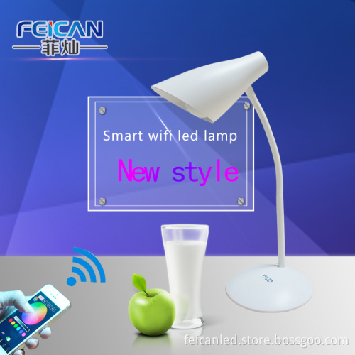 Universal led desk lamp with function of 3 levels touch &elegant lighting&lavish modern style for domestic and office